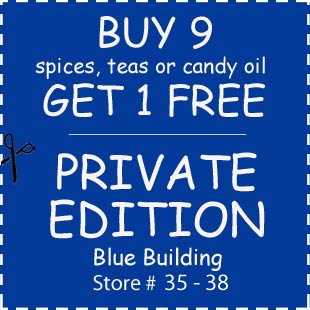 Private Edition coupon Featuring Watkins products,150 fresh bulk spices,30 varieties of fresh loose bulk teas